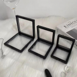 Ehete pakkimine: Kaelakee, s&otilde;rmuse ja k&otilde;rvar&otilde;nga karbid Black; 7x7cm (No Returns/Exchanges)
