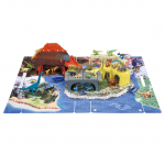 Takara Tomy Ania Kiire dinosauruste l&ouml;&ouml;ming Maailma loomade dinosauruste m&auml;nguasjade vanusepuhastus! 3+