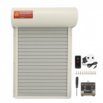 3 &uuml;hes Automaatne Kanakuudi Uks 100?240V Valgussensoriga Ajastusega Kaugjuhtimispult Kanakuudi Uksele valge