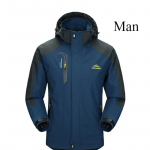 V&auml;litingimustes k&otilde;va koorega jope paaridele &Uuml;hekihiline spordir&otilde;ivas meestele ja naistele &Otilde;huke tuulekindel ja veekindel Vahehooaja pikk jope 5XL cerulean sinine v&auml;rv