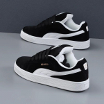 Mitmek&uuml;lgsed mustad leivakingad 2025 kevad uued meeste ja naiste madala s&auml;&auml;rega lauajalatsid Korea versioon paar &uuml;li&otilde;pilane sport ja vaba aeg kingad 35