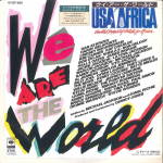 7-tolliline plaat USA FOR AFRICA - We Are The World / Grace 07SP880 CBS SONY 1985 Jaapan Pop Kasutatud