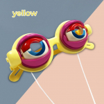 L&uuml;hivideo hullude silmadega, uudne loovus, naljakad ja naljakad prillid, laste m&auml;nguasjad, trikim&auml;nguasjad, Interneti-kuulsuste m&auml;nguasjad 20*5cm kollane