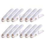 12 tk PP Riiete Pesuklambrid Majapidamisr&otilde;ivaste Mantli K&uuml;bara Sokkide Klambrid Tihendusn&otilde;elad J&auml;ljetud Tuulekindlad Klambrid Riidepuud 12pcs ultramariin sinine v&auml;rv