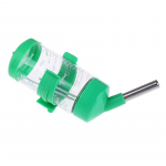 Plastikust hamstri joogiveepudeli jaoturi s&ouml;&ouml;tja rippuv purskkaev roheline