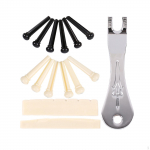 Guitar String Pegs Tools Kit Portable Guitarists Gift Upgrade Easy to Install for Repairing