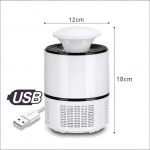Photocatalyst 365 Mosquito Killer USB Lamp - Indoor Inhalation Mosquito Catcher with Light and Sound