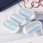 1-20 tk/komplekt Lady Care Keha raseerimine Vahetatav moodne raseerimismasina tarvikud Kosmeetilised ohutuspardlid habemenuga 1 pcs