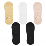 3/5 paari naiste paadisokke suveks, &otilde;hukesed v&otilde;rkstruktuuriga hingavad &uuml;hev&auml;rvilised sokid, naiste libisemiskindlad n&auml;htamatud madalad sokid EUR36-39