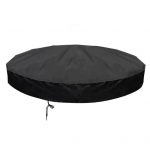 Kokkupandav basseinikate &Uuml;mmarguse basseinikaitsekate n&ouml;&ouml;riga Veekindel Tolmukindel Basseinikaitsja maapealsete basseinidele L must