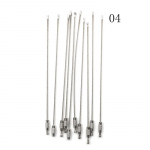 10 tk moematkat&ouml;&ouml;riist traat v&otilde;tmehoidja kaabel v&otilde;tmehoidja roostevabast terasest 10/15/20 cm 2.0mm*200mm