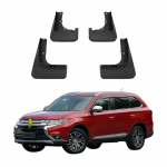 4 tk Autode porilauad Porikaitse Mudguardid Autode Porilauad &Uuml;hilduvad Mitsubishi Outlander 2015 2016 2017 2018 2019 2020-ga SL-03 must
