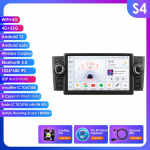 Ossuret Navi Peaseade Carplay 4G WIFI Intelligentne 7862 2din RDS Android Autoraadio Fiat Grande Punto Linea Autoraadio Multimeedia Video M&auml;ngija GPS-iga S4 8Core 4G 32G AI