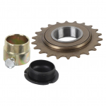 22T Jalgratta Vabajooks 30 mm Adapter&uuml;hendusega Jalgratta Vabajooksu Adapterikomplekt Elektrijalgratta Mootorratta Go Kardi jaoks