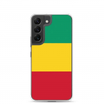 Coque T&eacute;l&eacute;phone Drapeau Guin&eacute;e &ndash; Samsung Galaxy S22 Plus