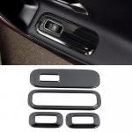 2019-2024 Mercedes Benz A CLA klass W177 V177 C118 W118 auto klaasi akna t&otilde;stuki l&uuml;liti nupupaneeli katte viimistlus dekoratiivraam must