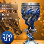 Paha Draakon Punase Veini Klaas Roostevaba Teras Veiniklaas Draakoni K&otilde;rged Klaasid One Size