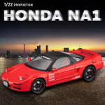Uus 1:24 1990 Honda NSX NA1 Kupee Sulamist Miniatuurauto Survevalu Metallist M&otilde;&otilde;tkavamudel Heli ja Valgusega Kollektsioneerimiseks Kaunistused Laste M&auml;nguauto Poiste Kingitus punane