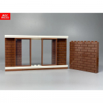 MOC Klotsid Liugsiiniga Uks 1x4x6 Raam 60596 92589 Maja Seina Kokkupandavad Osad Ehitusplokk Plastikm&auml;nguasi lapsele