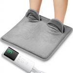 Pestav elektriline soojendusega jalapadi, jalasoojendaja, majapidamise pehme pl&uuml;&uuml;sist termiline soojenduskate, jalgade soojendamise matt, kodu, kontor, magamistuba UK Plug hall v&auml;rv