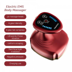 Vaakum-n&otilde;elravi massaažiseade 6 k&auml;iku Elektriline kuumutamine Kraapimine Imiinapid Hiina Tselluliidivastane Vaakum-n&otilde;elravi massaaž punane