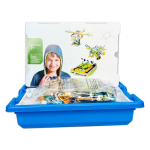 UUS 280 tk osadega WeDo 2.0 Robootika Ehitusp&otilde;hikomplekt ehitusklotsid Hariduslikud DIY m&auml;nguasjad J&otilde;ulukingid Boxed beige