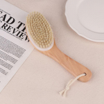 Puit + Harjas Kogu Keha Looduslik Harjas Kuiva Naha Koorimishari Massaažiseade Puhastaja N&uuml;hik