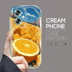 Armas koomiksimustriga kreemjas tekstuuriga korpus, lainelise servaga pehme silikoonkaanega telefoni&uuml;mbris OPPO Reno Realme jaoks OPPO A98 5G