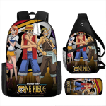 ONE PIECE multifilmi animatsioon p&otilde;hikooli kolmas v&otilde;i neljas klass kerge koormuse v&auml;hendamine p&otilde;hi- ja keskkooli &otilde;pilased hoiukott hoiukott as the picture
