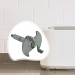 Bread Machine Fork Fittings Connecting Rod Metal Replacement Easy to Use Practical Sturdy Middle for PE9800