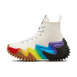 Converse Run Star Motion Platvormiga High Pride Unisex Tossud Kreemjas Egret Court-Lilla A02262C 37.5