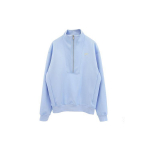 Nike Letter Logo Prindiga Poollukuga Seisukrae Dressipluus Meeste Topid Sinine DQ4238-425 XL