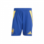 Adidas Hispaania 24 Kodus&auml;rgi P&uuml;ksid Tikitud Logo Kahev&auml;rvilised Sirged Jalgpallip&uuml;ksid F&auml;nni Versioon Meeste Alusp&uuml;ksid Victory-Blue IW8150 XS