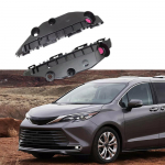 Paar Esiosa Vasak & Parem Kaitseraua Klambrite Komplekt Toyota Sienna 2021-23 jaoks 5214608030