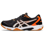 Asics Gel Rocket 10 2E Lai Must &Scaron;okeeriv Oranž Meeste Tennised 1071A081-011 40.5