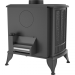 Wood burning cast iron stove KRATKI K6 Turbofan &Oslash; 150 8 kW