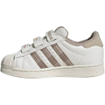 Adidas Originals Superstar Mugavad Moodsad Libisemiskindlad Vastupidavad Madalad Laste Rulaketsid Laste Tennised Valge Khaki IH3499 29