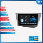 Hizpo Snapdragon 6115 Intelligentne autoraadio Seat Leon MK2 2005-2012 jaoks Intelligentsete s&uuml;steemidega Carplay GPS-navigatsioon Stereo Android Auto 2din BT 4G W7 8Core 6G 128G