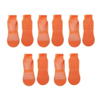 5 paari t&auml;iskasvanute massaažisokke libisemiskindlad puuvillased batuudisokid hingavad elastsed l&uuml;hikesed jooga spordi p&otilde;randasokid roosa punane v&auml;rv