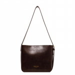 Moodne mitmek&uuml;lgne v&auml;ike kott naiste uus &uuml;hev&auml;rviline &otilde;lakott vabaaja messenger-kott tumepruun v&auml;rv