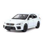 1/30 Subaru Impreza WRX STI Sulamist Sportauto Mudel Valatud Metallist V&otilde;idus&otilde;iduautod Auto Mudel Heli Valguse Simulatsioon Laste M&auml;nguasjad Kingitus valge
