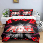 Moodne 3D Maadlus Spordi W-Wwe Prindiga Voodipesukomplektid Vooditarvete Komplekt Tekikoti Komplekt Tekikoti Komplekt Voodipesu Komplekt Luksuslik Kingitus 150x200cm 3pcs