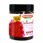 Baidyanath Asli Ayurved Gulkand Roosi&otilde;ielehtedest Moos Prawali ja P&auml;ikesega K&uuml;psetatud 200 grammi