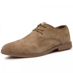 Meeste 2025 S&uuml;gis Suede Nahast Brogue Kingad Terava Ninaga Oxford Kingad Briti Retro Stiilis Hingavad Mugavad Vabaaja Ametlikud Kingad 39