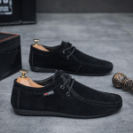 Kevadine seemisnahast meeste vabaajajalatsid Moodsad meeste kingad Hingavad meeste mokassiinid Loafersid Slip-on meeste korterkingad Meeste s&otilde;idukingad 39