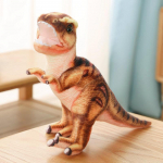 38/46/54cm Simulatsioon Tiranosaurus Pl&uuml;&uuml;snukk Rex Jurassic World Dinosaurus Pehme M&auml;nguasi Realistlikud Kingitused Poiste Toa Dekoor 38cm pruun