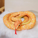P&auml;riselu Python Madu Pehmem&auml;nguasiuur Boa Kobra Elutruu T&auml;idisega Madu Pehmem&auml;ngupadi Lapsed Poiss S&uuml;nnip&auml;evakingitus Kodu Kaunistus 210cm
