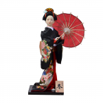 Jaapani Geisha 12-tolline kogutav figuur Ida-Aasia Muistne Kabuki Rahva-kunst Kodu kontori laua-riiuli kaunistus Laste kingitus