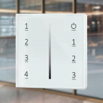 LED-dimmer L&uuml;liti Valgustuse Juhtimine Kaasaegne Seinakate 4-suunaline Viip-L&uuml;liti Valgustuse jaoks