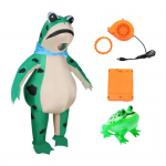 T&auml;ispuhutav konnakost&uuml;&uuml;m t&auml;iskasvanule ja lapsele, naljakas &otilde;huga t&auml;idetav konnakost&uuml;&uuml;m &otilde;hupumbaga, t&auml;iskere konna onesie Halloweeniks, cosplay'ks XL